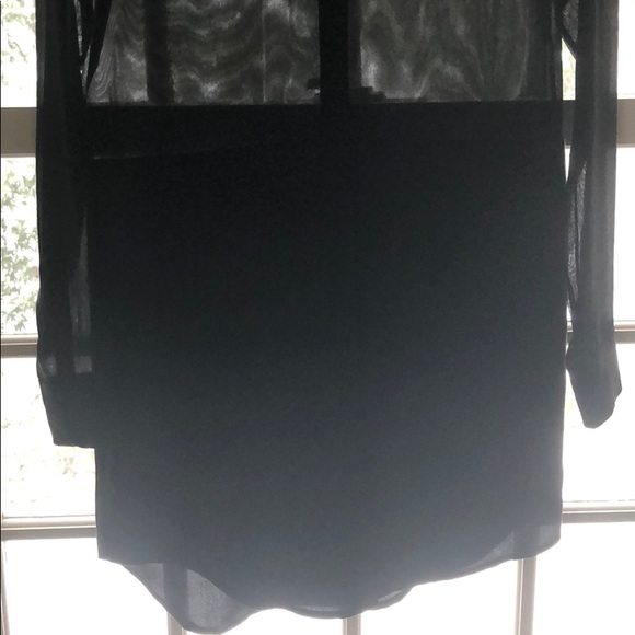 Alexander Wang Sheer Top Blouse XS NEVER WORN! - Picture 7 of 8